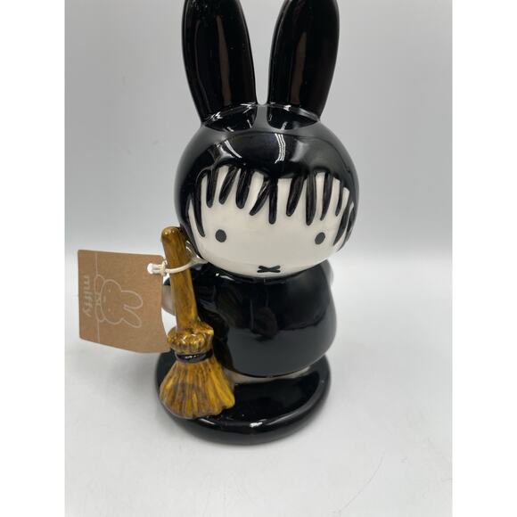Blue Sky ClayWorks Halloween Miffy the “Black Witch” Ceramic Decor NEW - Picture 3 of 9